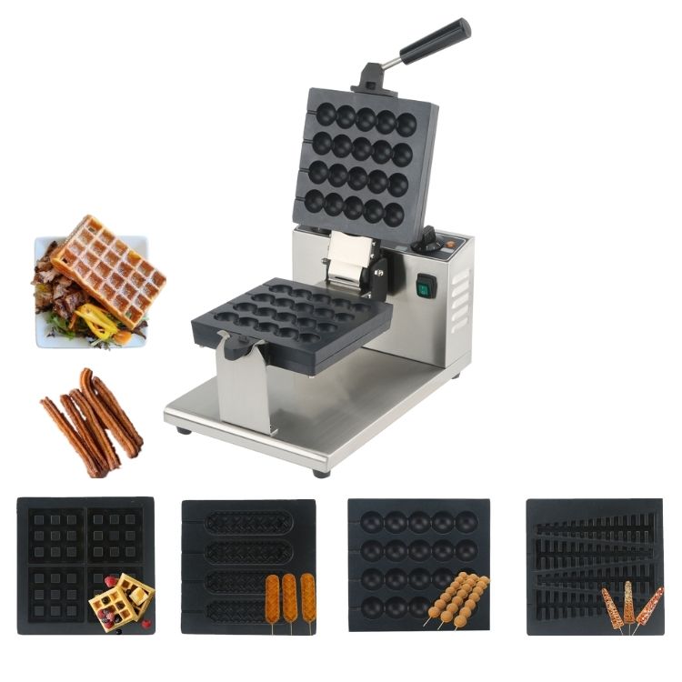 4-Slot Waffle Baking Unit, Rem - đánh giá và giá Commercial Kitchen Plumbing